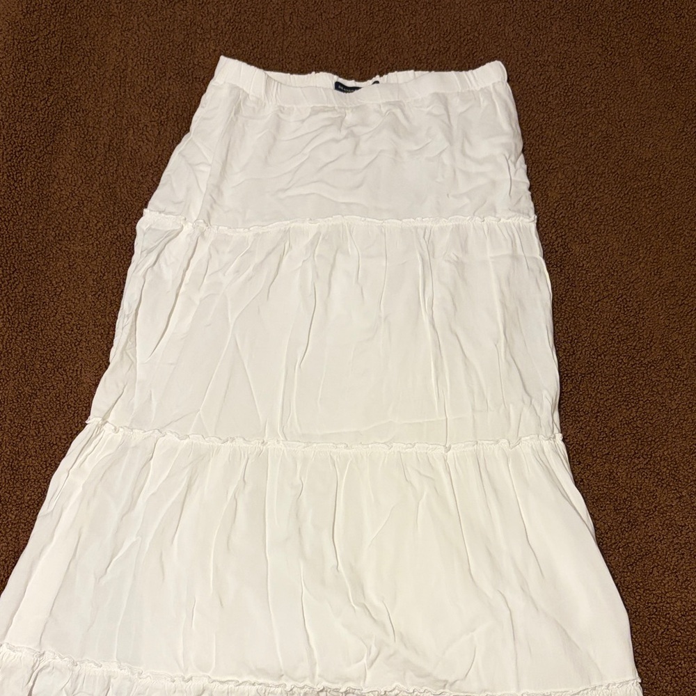 Brandy Melville White Maxi Skirt